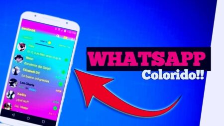 Como alterar a cor do WhatsApp?