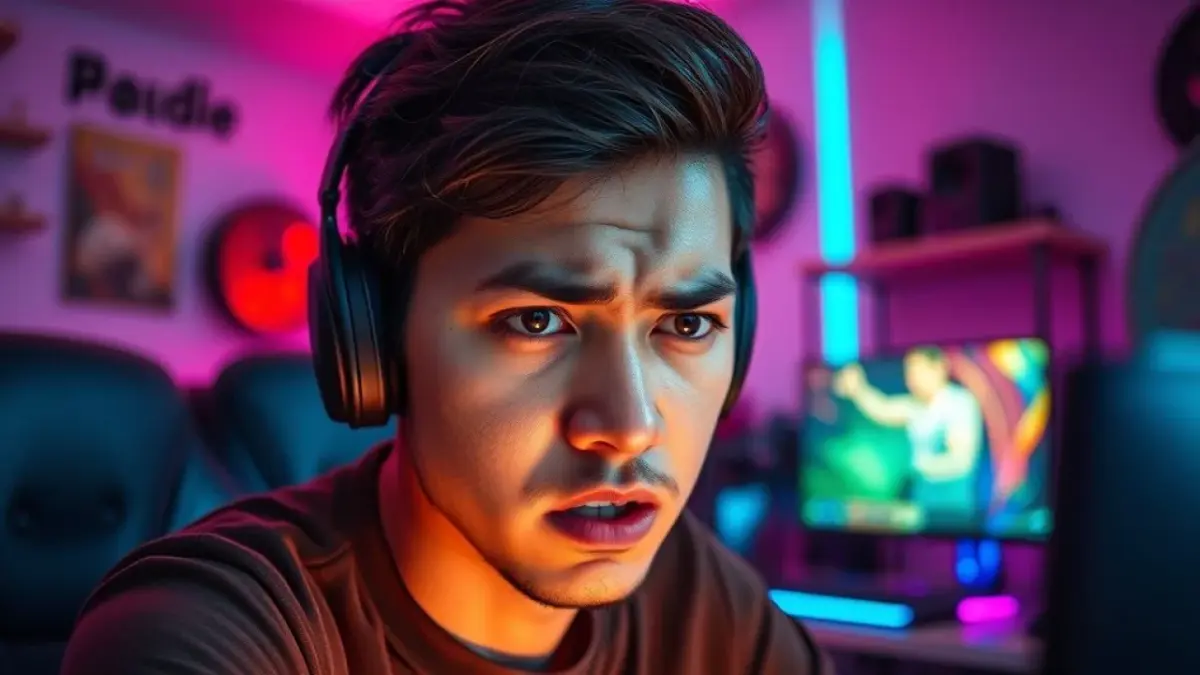 Gamer brasileiro frustrado com desempenho da placa de vídeo. Escolha a GPU certa para evitar problemas!