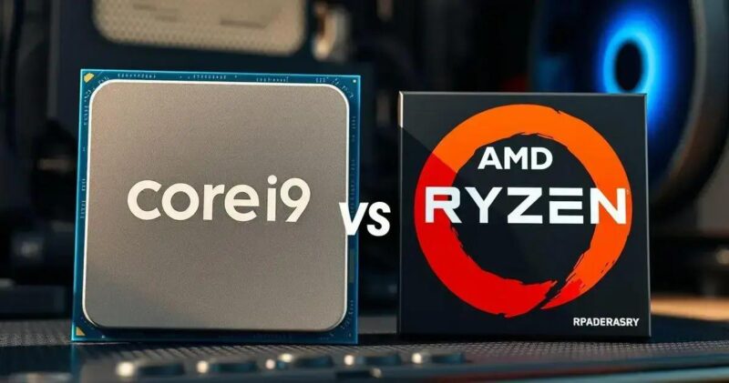 Intel Core i9 vs AMD Ryzen 9 (Geração 2025): Qual o Melhor? intel i9 vs amd ryzen 9 2025