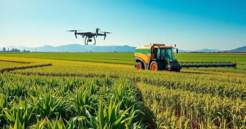 IA na Agricultura de Precisão (AgroTech) em 2025: Maximizando Colheitas e Minimizando Impactos ia agricultura de precisão 2025