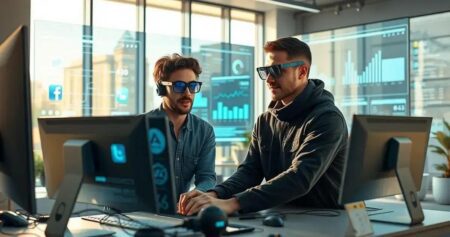 ia criação conteúdo redes sociais 2025