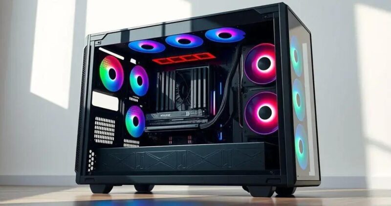 melhor gabinete gamer airflow 2025