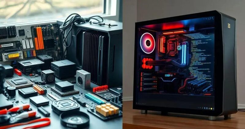 montar pc vs comprar pronto 2025