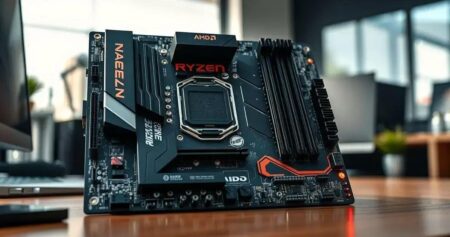 Placas-Mãe para AMD Ryzen Série 8000/9000: Novidades para 2025 placas mãe amd ryzen 2025