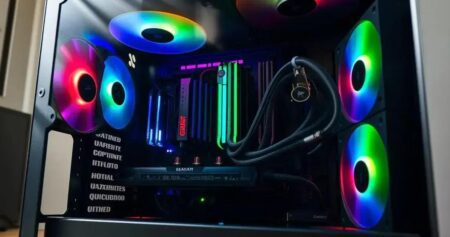 posição fans gabinete airflow