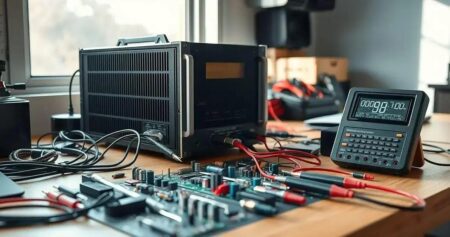 ruido fonte alimentação