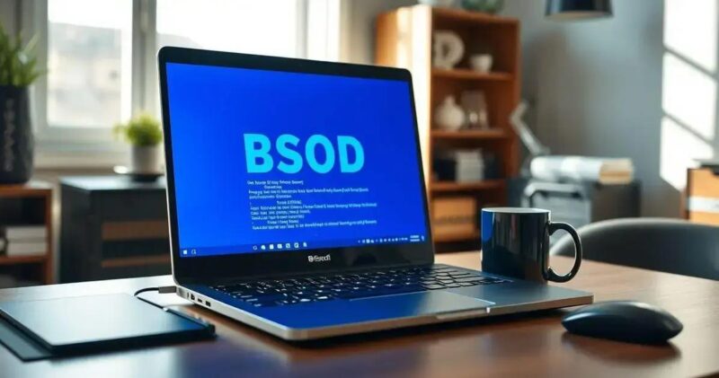 tela azul da morte bsod causas