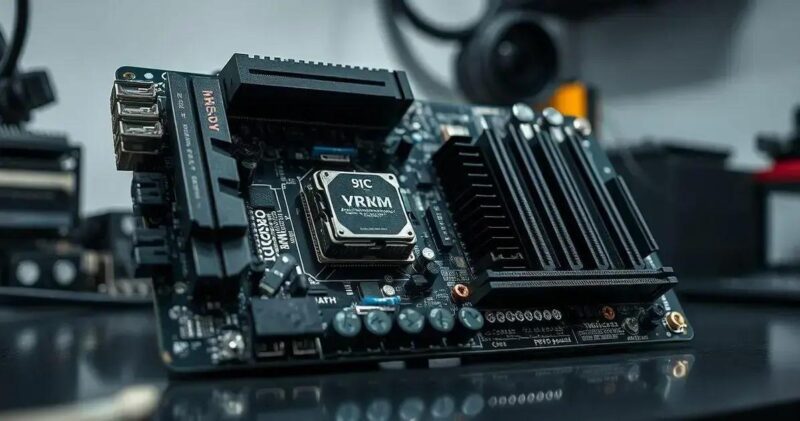 VRM da Placa-Mãe: O que é e Por Que Importa para Overclock? vrm placa mae