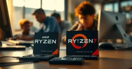 diferença entre Ryzen 5 e Ryzen 7