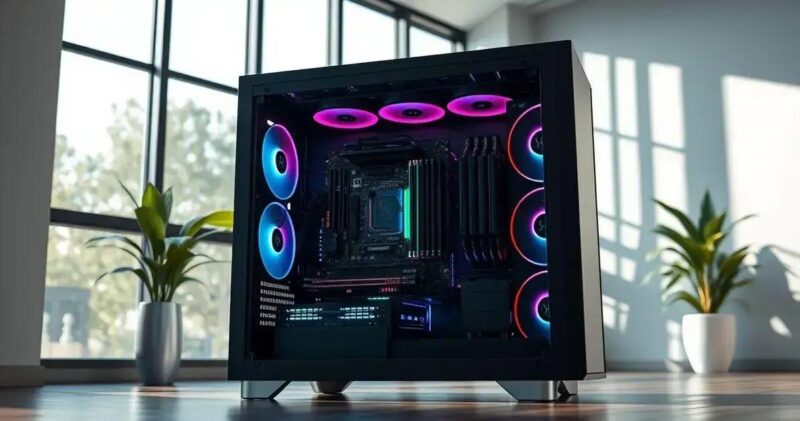 gabinete aberto open frame