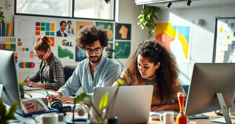 IA Generativa no Design Gráfico: Uma Nova Revolução Criativa ia generativa design gráfico