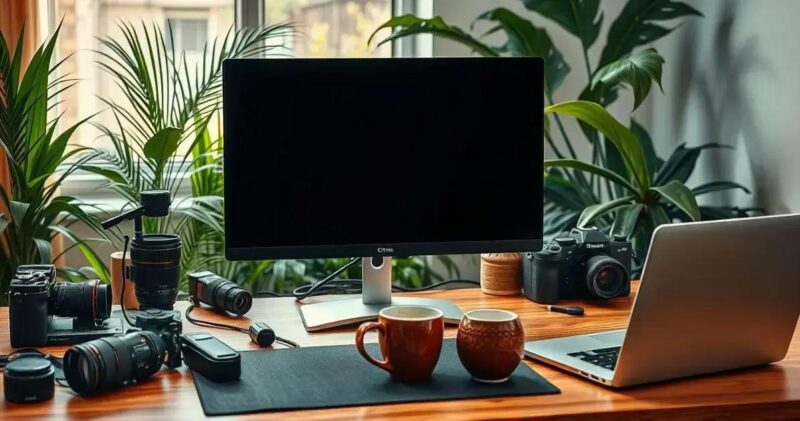 melhor monitor edição foto video 2025