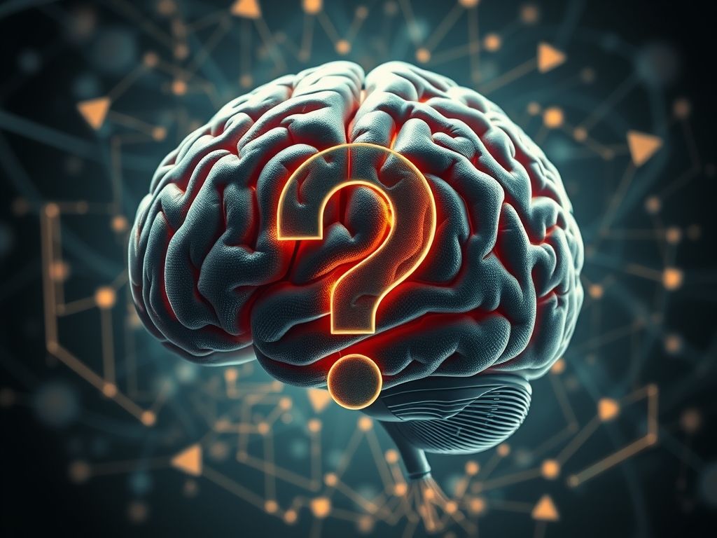 Imagem conceitual representando as questões éticas das interfaces cérebro-computador, com foco em privacidade, segurança e acessibilidade.