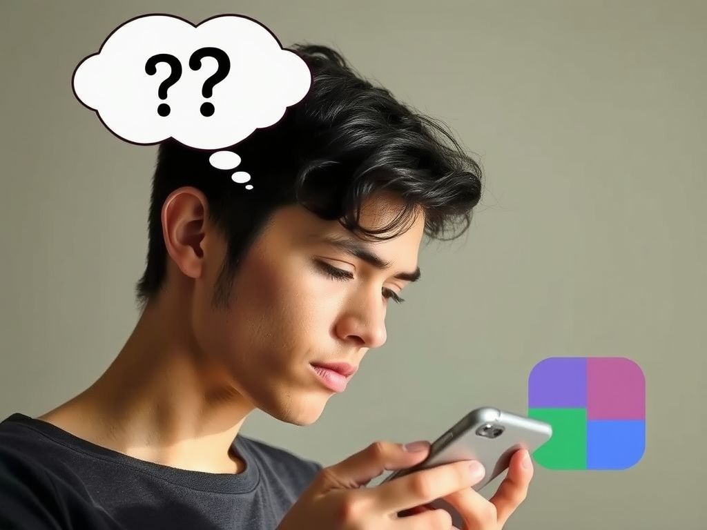 Pessoa prestes a apagar uma foto no celular, demonstrando a importância de pensar antes de excluir.