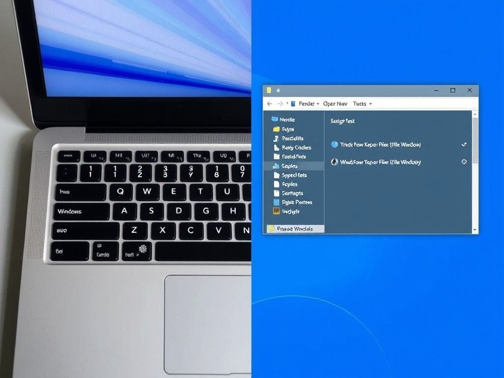 Montagem mostrando o atalho Windows + PrtScn no teclado e a pasta 'Capturas de Tela' no Windows.