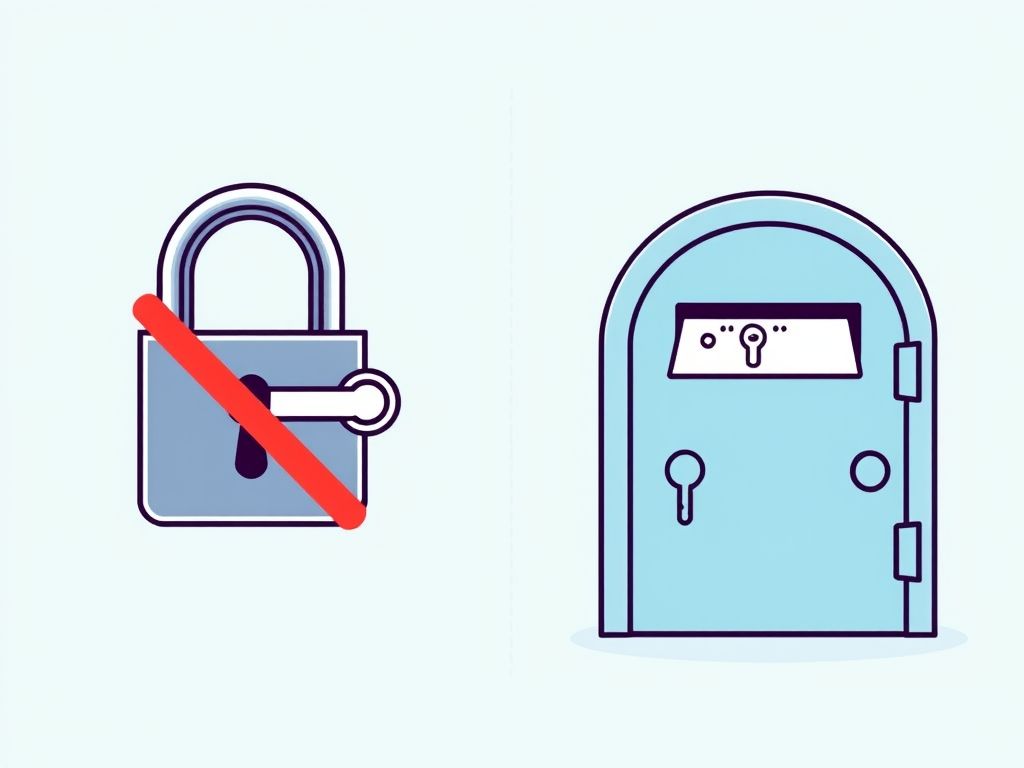 Comparação visual entre criptografia simétrica (chave única) e assimétrica (chave pública e privada).