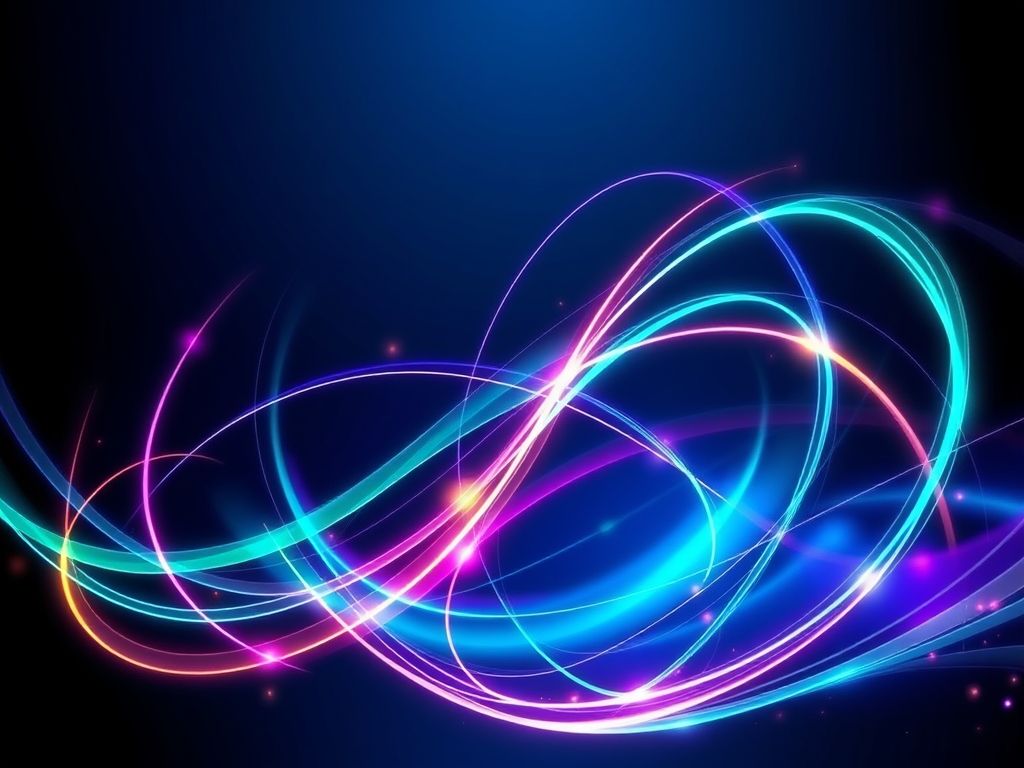 Uma ilustração abstrata representando a criptografia de dados.