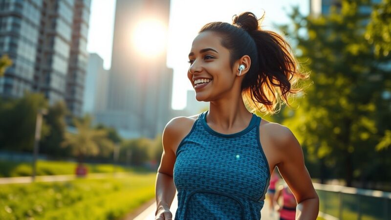 Quais são os principais fones de ouvido para uso durante a prática de corrida?
