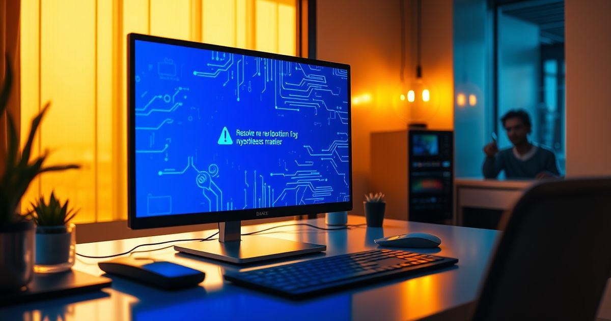 resolver erro tela azul windows 2025