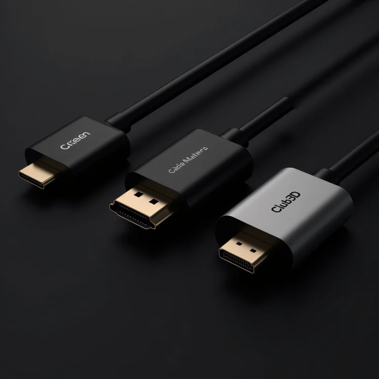 Comparativo de adaptadores DisplayPort para HDMI de diferentes marcas