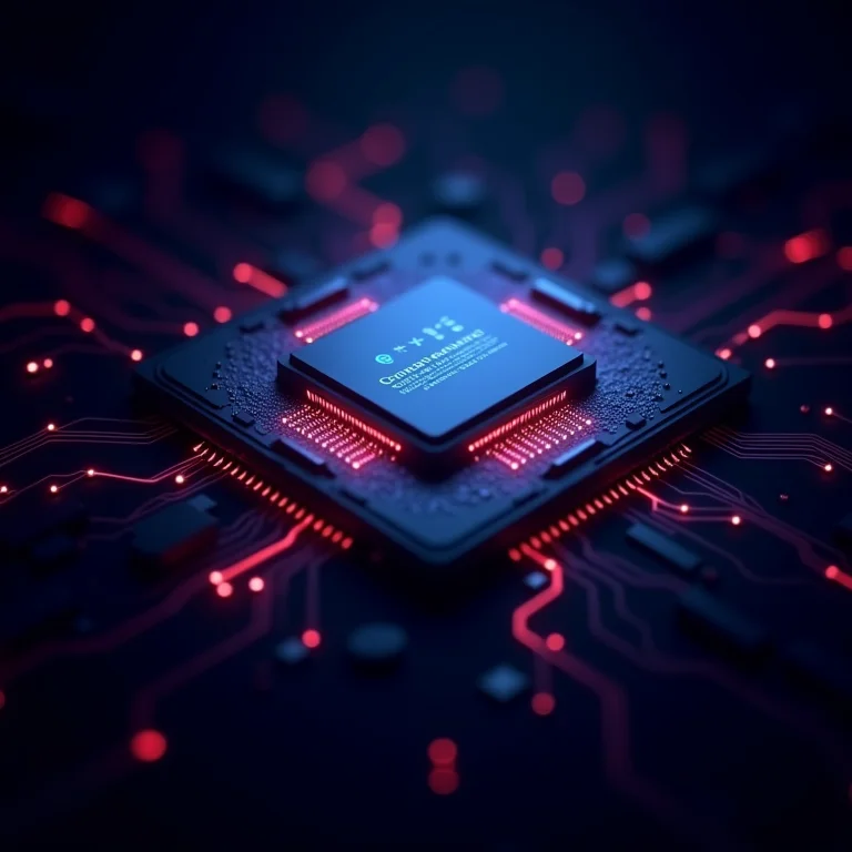 CPU de alto desempenho com visualização de otimização de dados