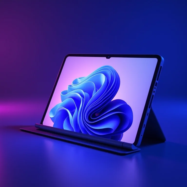 Interface do WPS Office Free em um tablet moderno.