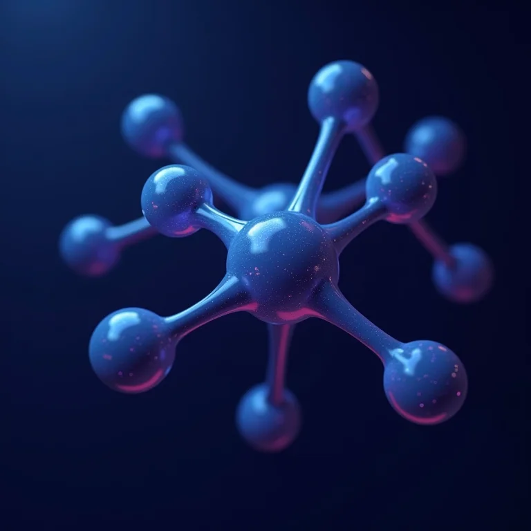 Nós interconectados representando funcionalidades do JavaScript ES6+