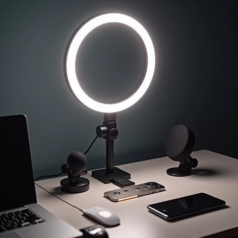 Acessórios e funcionalidades extras de Ring Lights