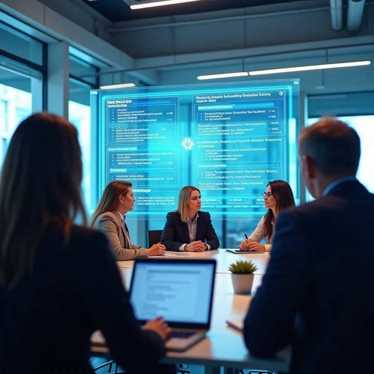 Aumento da produtividade com IA em reuniões.