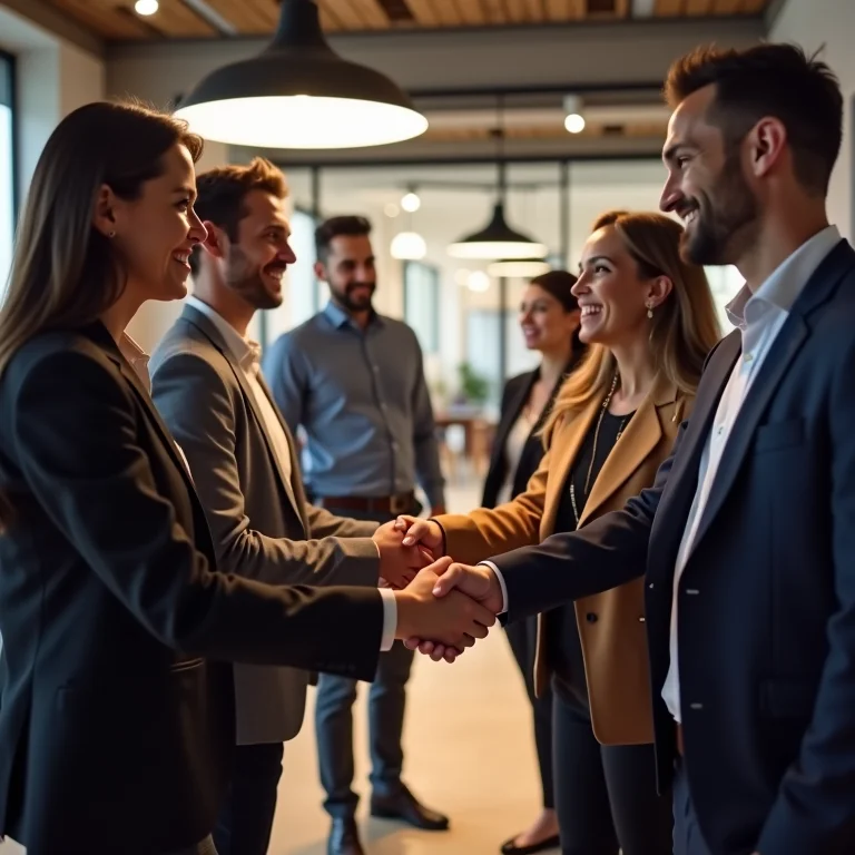 Colaboração entre negócios locais