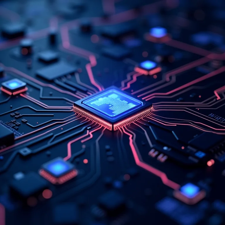 Conceito abstrato de compatibilidade tecnológica.