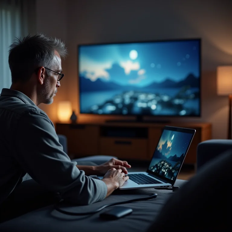 Conectando PC à TV via HDMI para assistir Max