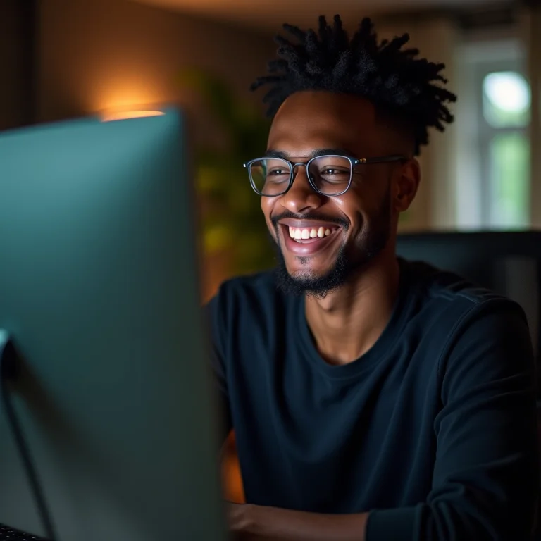 Desenvolvedor utilizando o Gradle em um ambiente de trabalho moderno