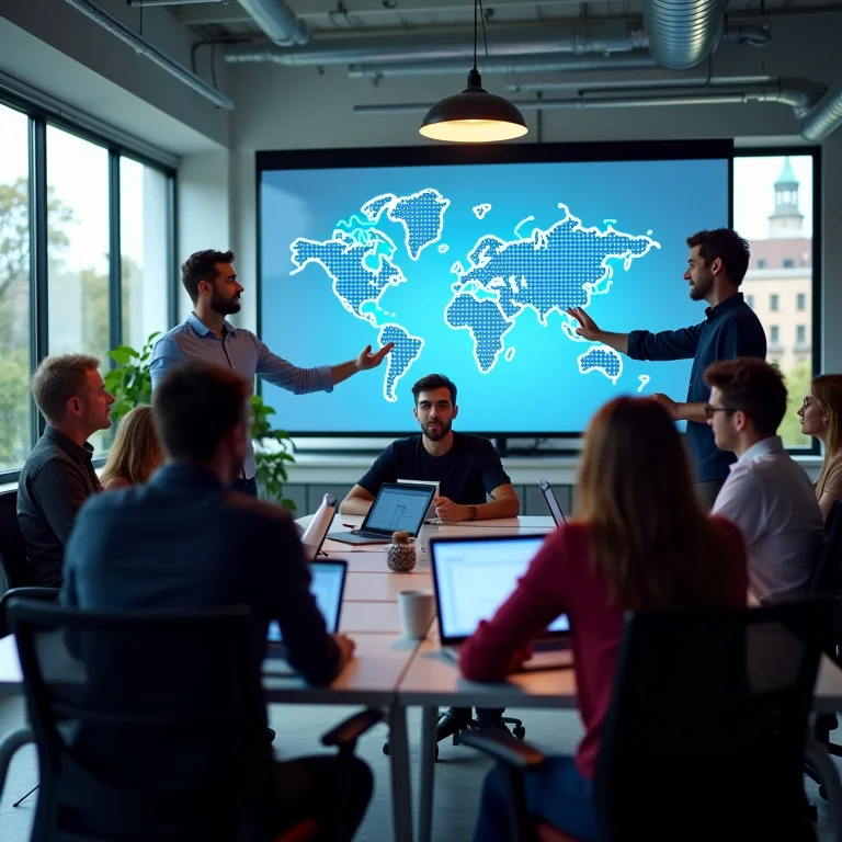 Desenvolvedores analisando o mercado de assistentes de voz