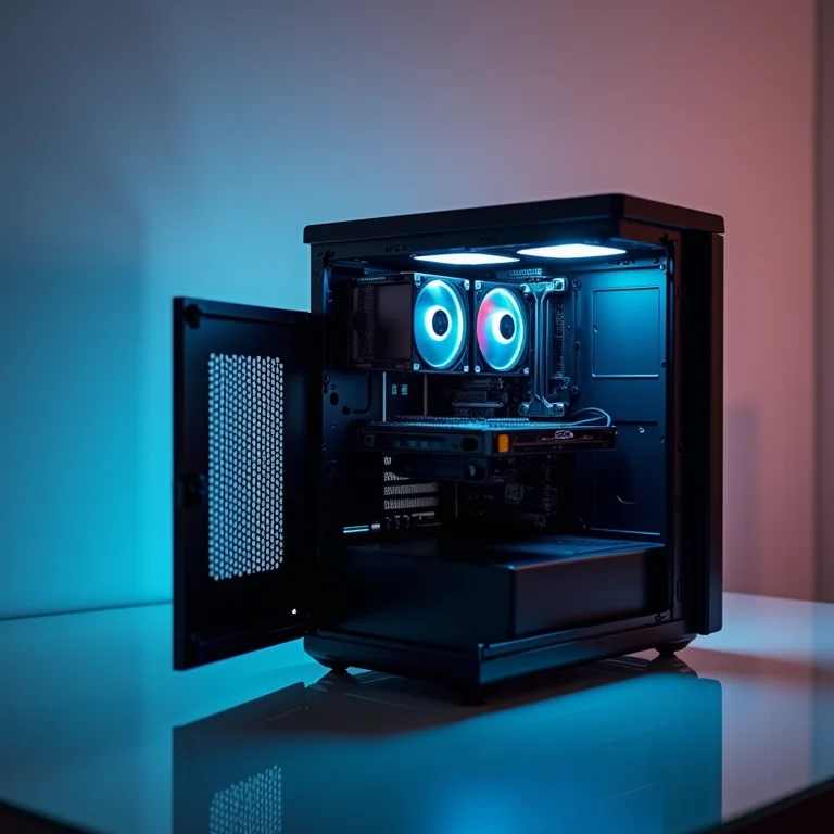 Detalhe da instalação do HWinfo64 em um PC gamer.