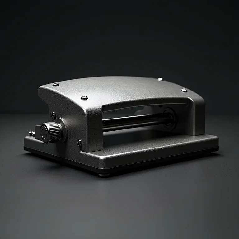 Durabilidade e resistência de um furador de papel industrial de alta qualidade.