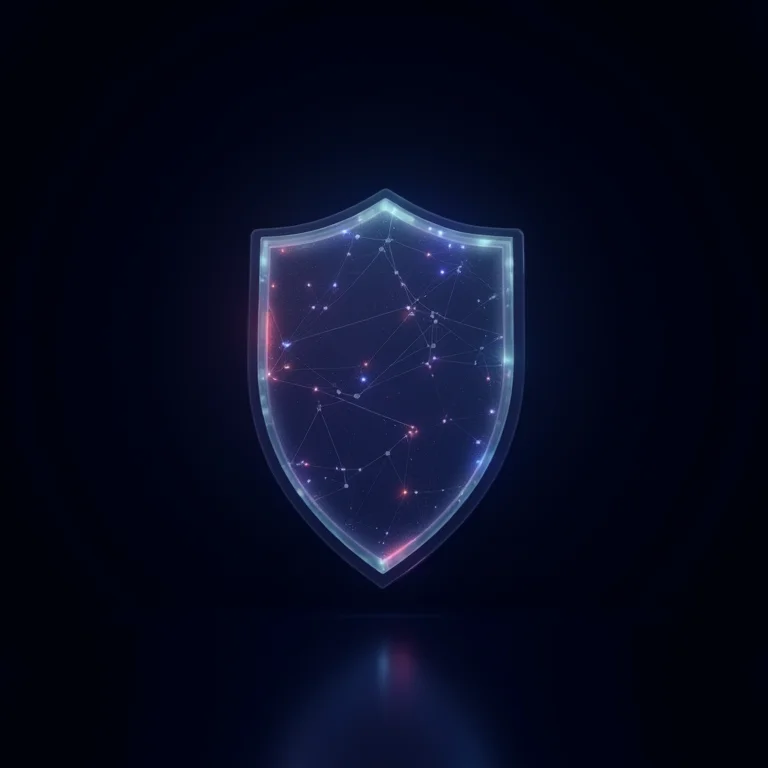 Escudo de privacidade digital protegendo contra rastreamento de IP