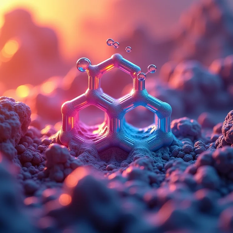 Fórmula química do desengripante spray representada visualmente