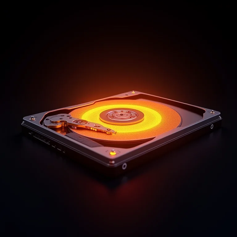 Funcionamento interno do HDD Regenerator em animação