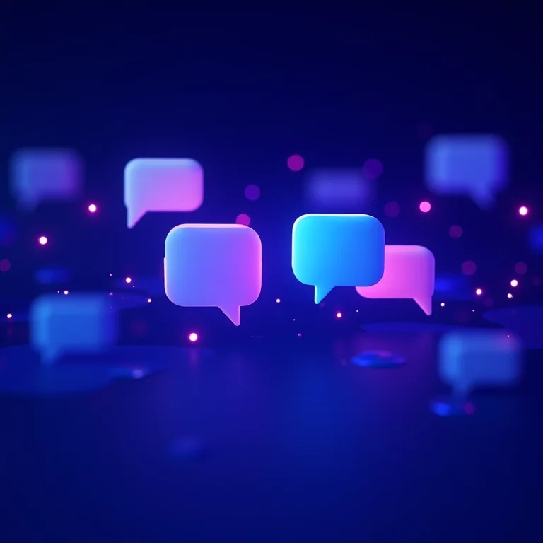 Ícones de tradução fluindo entre interfaces de idiomas