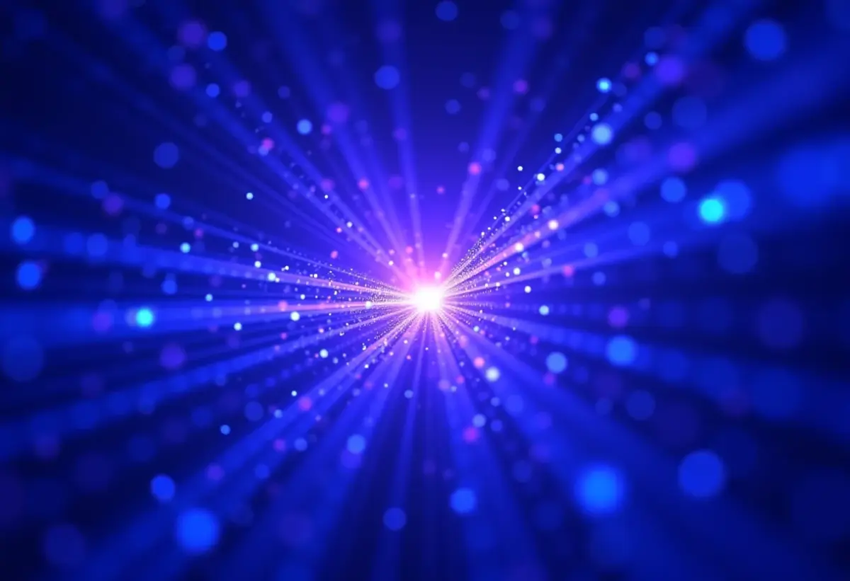 Pare de Sofrer: O jeito certo de instalar bibliotecas Python Ilustração abstrata de dados convergindo para instalação de bibliotecas Python.