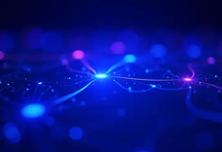 Ilustração abstrata de máquinas virtuais interconectadas, representando o Virtualbox Guest Additions.