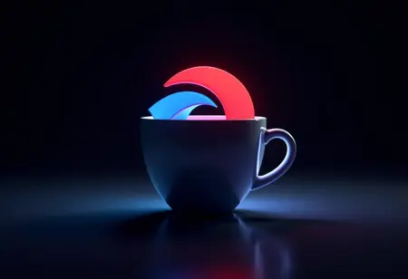 Ilustração conceitual da transição do Java para o Edge IE Mode