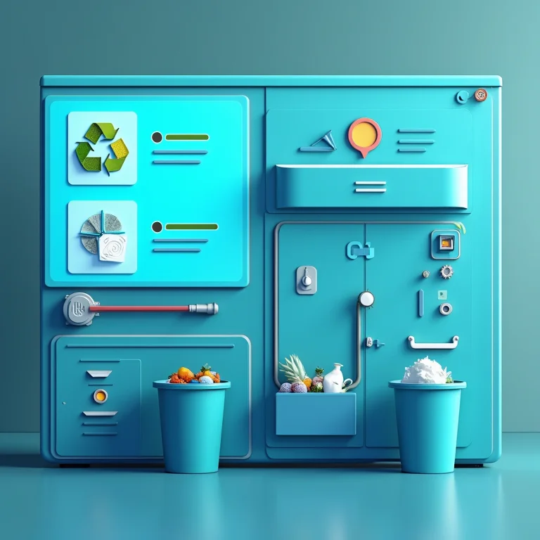 Implementação da IA na gestão de resíduos