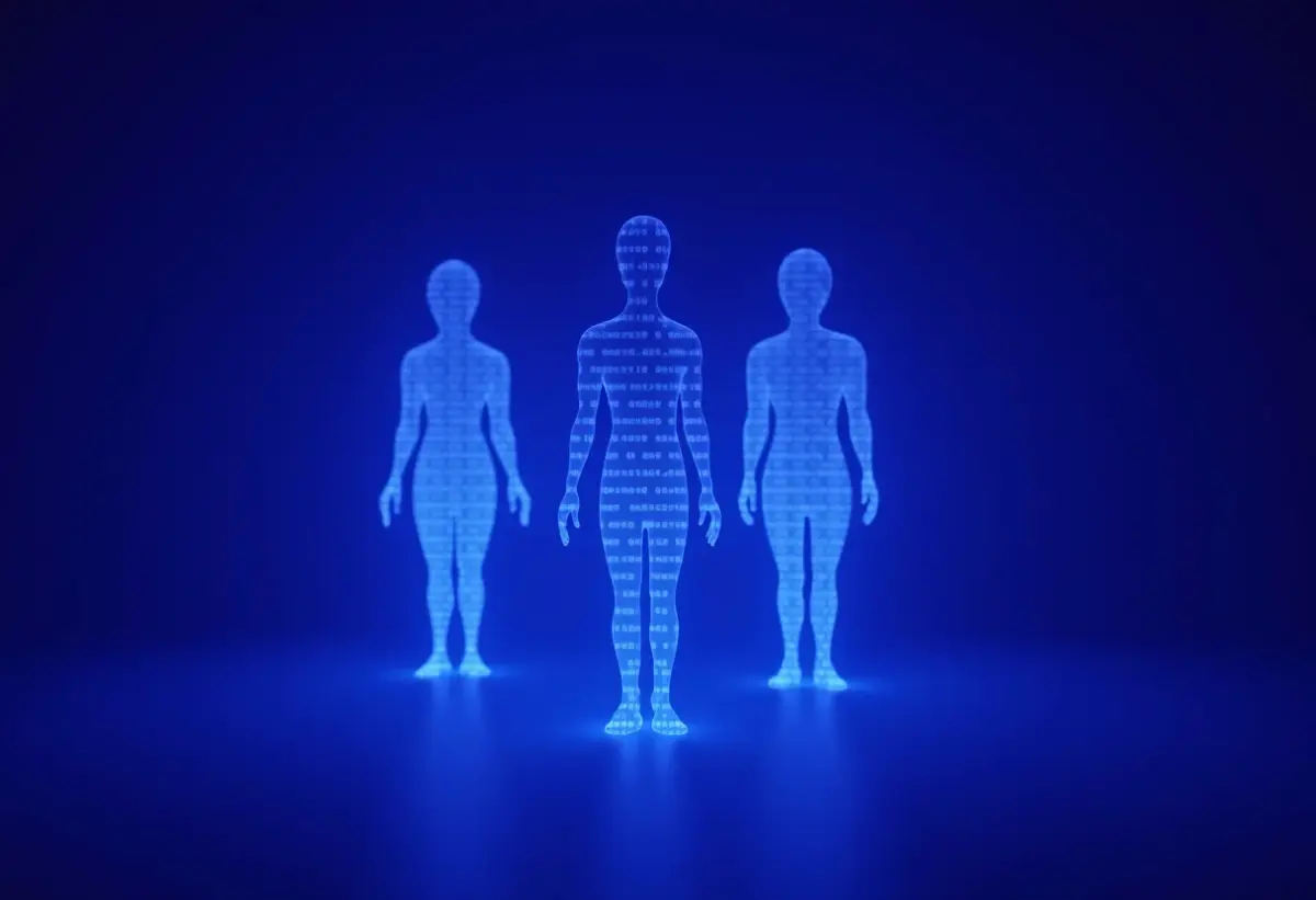 Inteligência Artificial no recrutamento, conceito abstrato