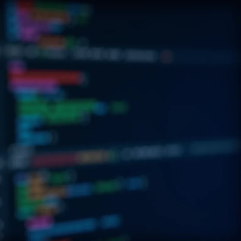 Interface visual de um profiler de código.