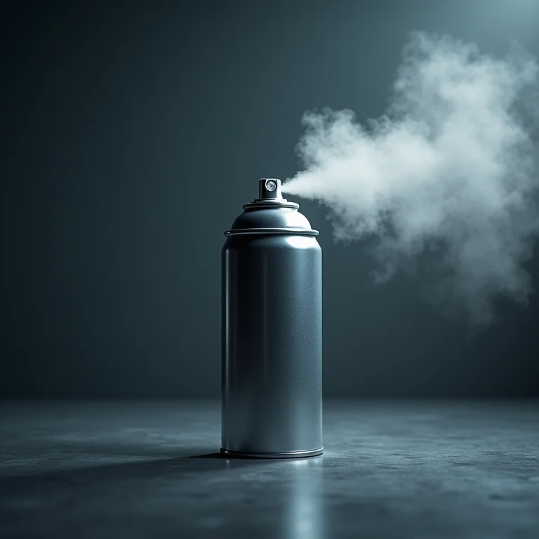 Lata de spray desengripante em destaque