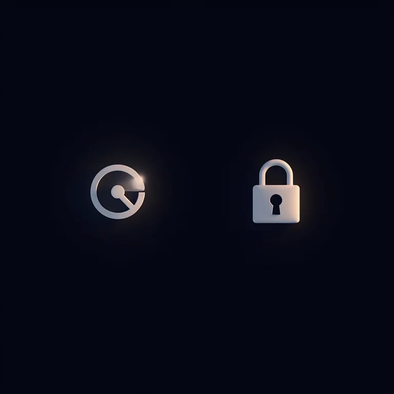 Logotipos do Bitwarden e 1Password lado a lado.