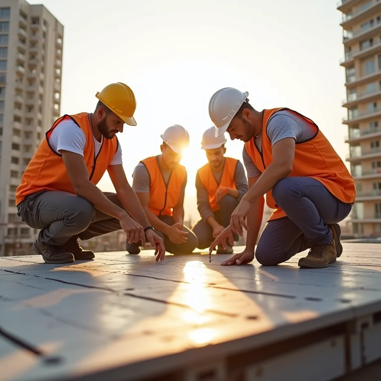 Manta térmica cerâmica aplicada na construção civil