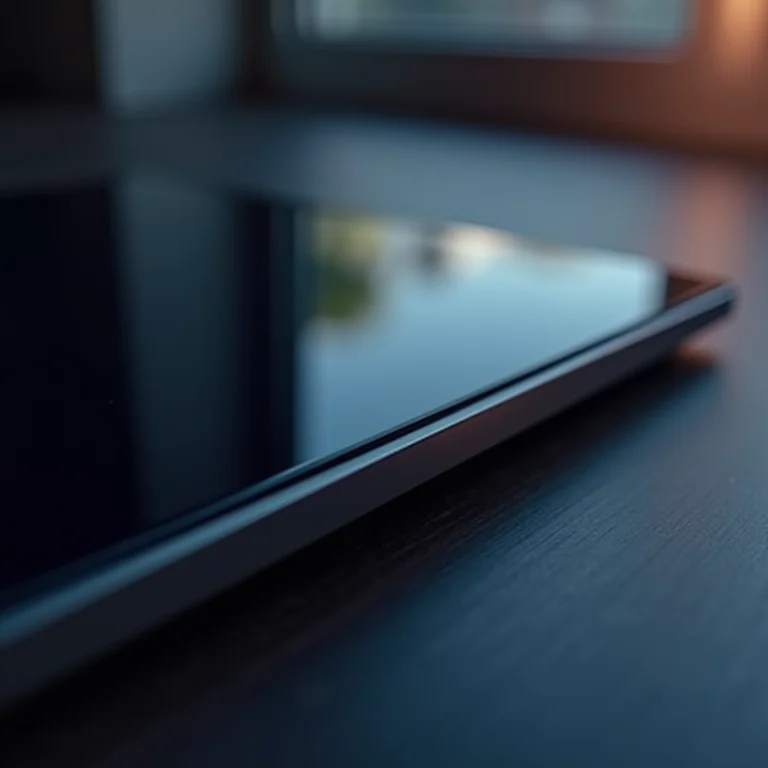 Película protegendo a tela do notebook